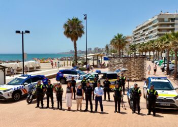 La Policía Local de Fuengirola pone en marcha el Dispositivo Especial de Verano para reforzar la seguridad durante la temporada estival