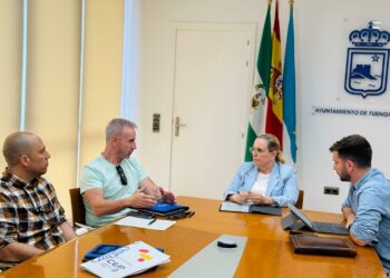La alcaldesa de Fuengirola mantiene una reunión con el sindicato policial CEP para reclamar más medios al Gobierno central