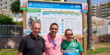 Torremolinos implanta un circuito de entrenamiento funcional a lo largo del Paseo Marítimo