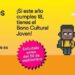 Más de 102.000 jóvenes de Andalucía nacidos en 2007 pueden solicitar el Bono Cultural Joven 2025 a partir este lunes