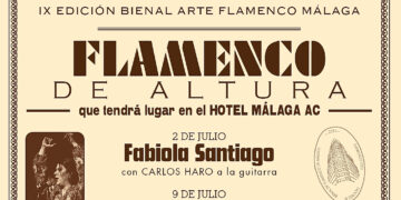 Fabiola Santiago abre este miércoles el ciclo ‘Flamenco de Altura’ en el marco de la IX Bienal de Arte Flamenco de la Diputación