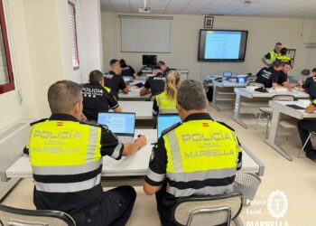 La Policía Local de Marbella se forma para perfeccionar la investigación de los siniestros viales