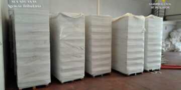 Siete detenidos por distribuir tabaco falsificado en una trama con ramificaciones en Málaga