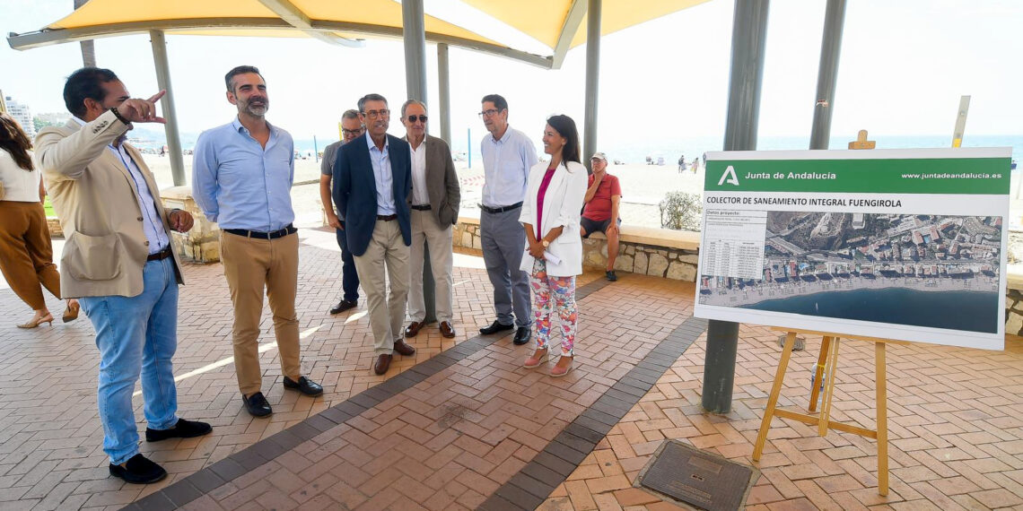 La Junta finaliza las obras del nuevo colector integral de Fuengirola, con una inversión de casi 8,6M€