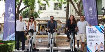 Marbella amplía su oferta deportiva gratuita con una nueva edición de ‘Spinning en los Barrios’