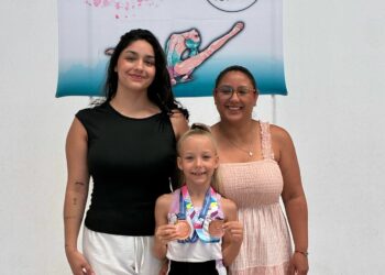 La mijeña Eva Shekhanina, bronce nacional con solo 8 años: “Me encanta competir y mi sueño es llegar a los Juegos Olímpicos»