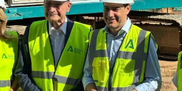 Moreno defiende el “compromiso cumplido” con Málaga en el inicio del segundo tramo del Metro