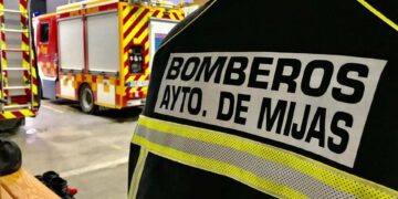 Controlado un incendio en la planta de Reciclados Mijas de La Cala