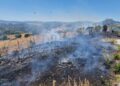Controlado un incendio en la zona de Alechispe, en el término municipal de Casares