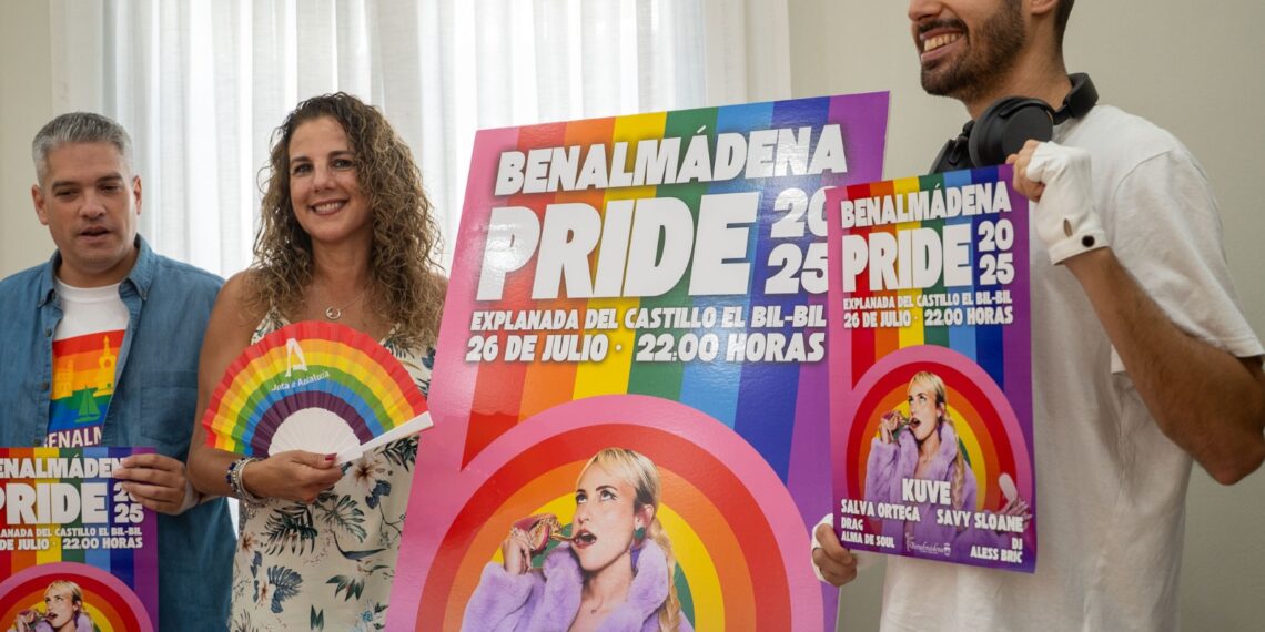 Benalmádena se prepara para vivir su Pride 2025 el próximo 26 de julio en el Castillo El Bil-Bil