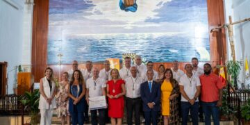 Emotivo inicio del Triduo en honor a la Virgen del Carmen, ya reconocida como Fiesta de Singularidad Turística de Málaga