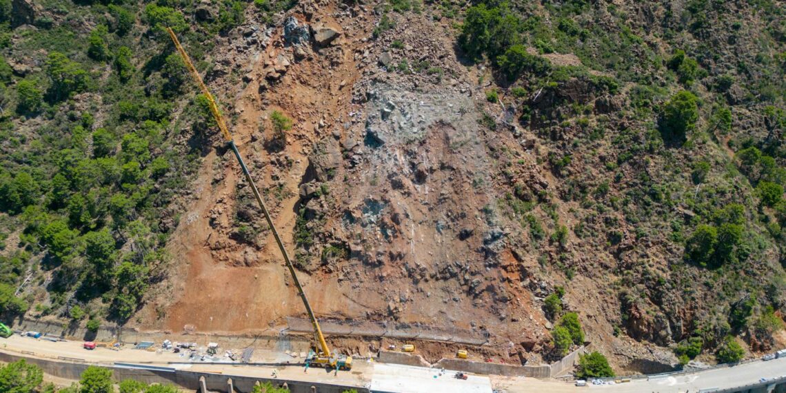 La carretera entre Ronda y San Pedro Alcántara reabrirá al tráfico la noche del domingo al lunes
