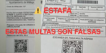 Alerta de estafa: usan la imagen del Ministerio del Interior y DGT para engañar con multas falsas