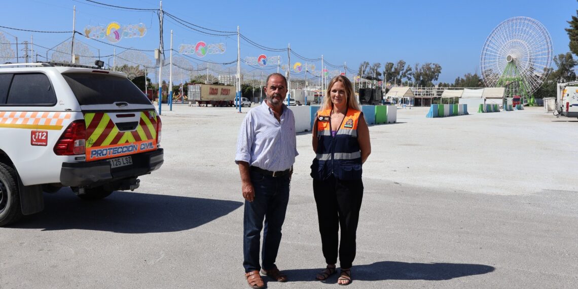 Mijas refuerza la seguridad de la Feria de La Cala con un dispositivo especial de Policía Local, Protección Civil y Bomberos