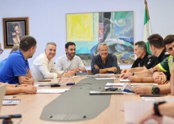 Marbella avanza en los preparativos del dispositivo de la Copa Davis, con un aforo para 5.000 personas