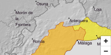 Vuelve el aviso naranja por calor este domingo en la Costa del Sol