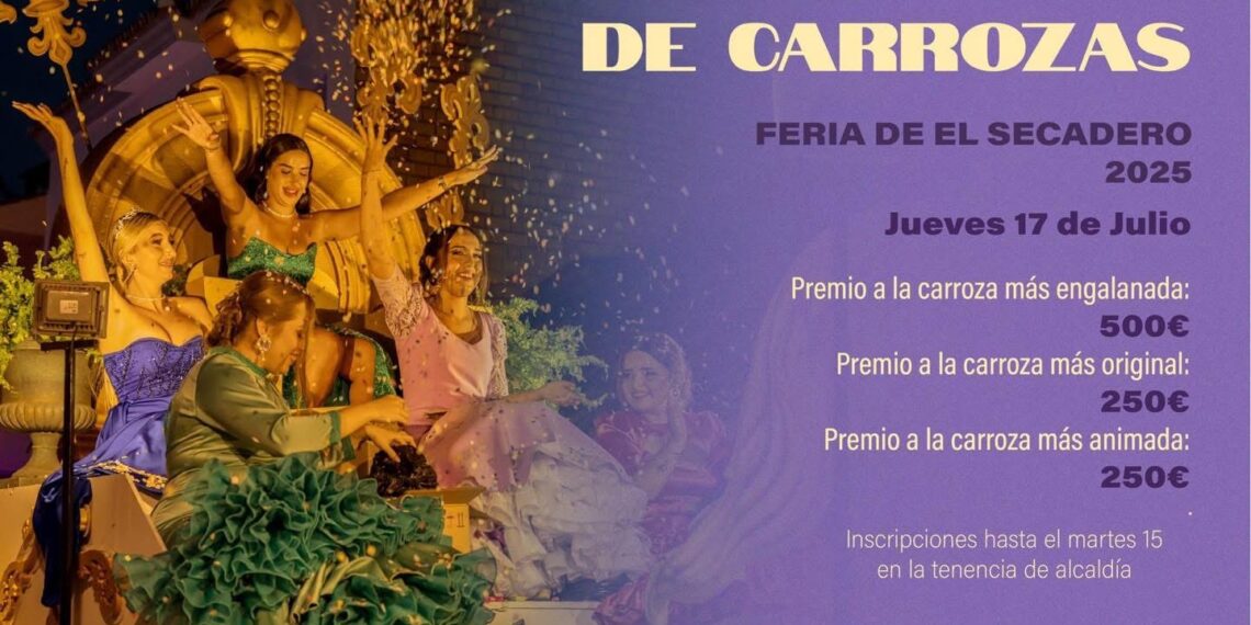 Secadero comienza su Feria 2025 con una amplia programación de preferia y cuatro días grandes de celebración