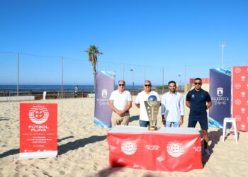 Marbella acogerá por primera vez las Supercopas femenina y masculina de fútbol playa en el parque del Mediterráneo