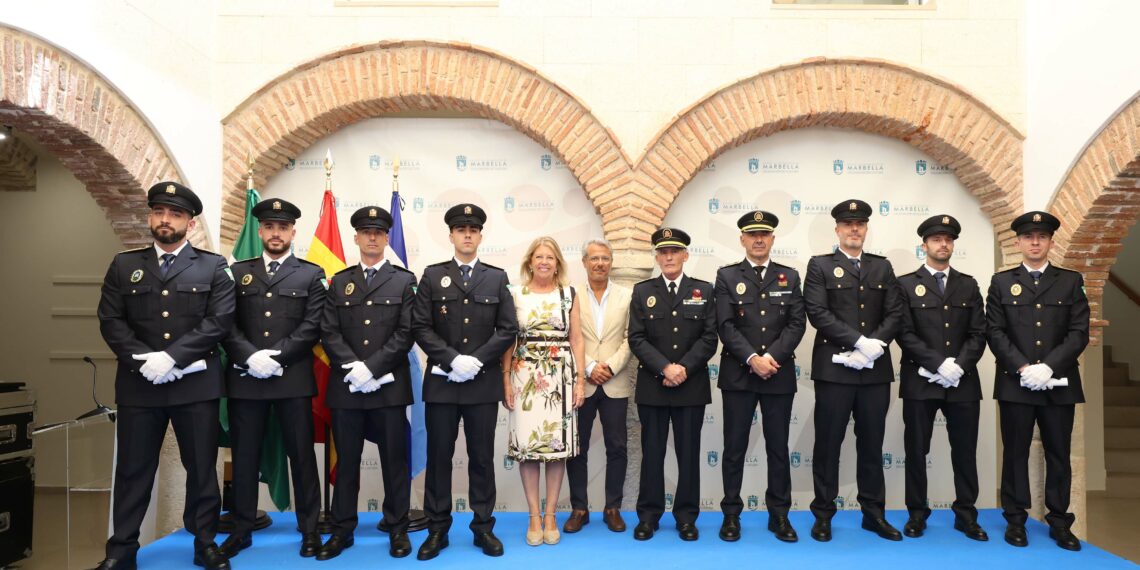 Marbella refuerza la seguridad con la incorporación de siete nuevos agentes a la Policía Local
