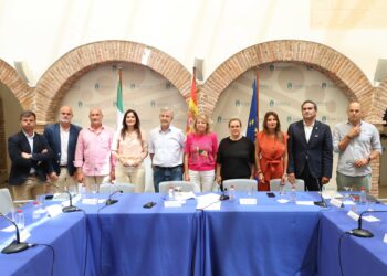 Alcaldes de la Costa del Sol y de Cádiz se unen para exigir al Gobierno central que actúe de forma urgente contra la plaga de algas invasoras