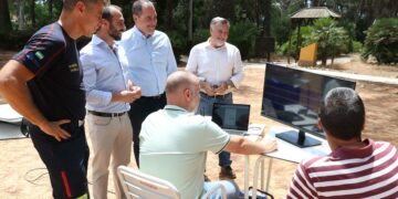 Marbella pone en marcha un innovador sistema de conexión a internet por satélite para garantizar las comunicaciones en situaciones de emergencia