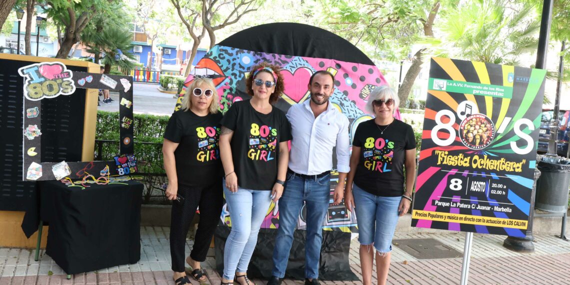 La Fiesta Ochentera vuelve al parque de La Patera con música en directo y ambiente nostálgico