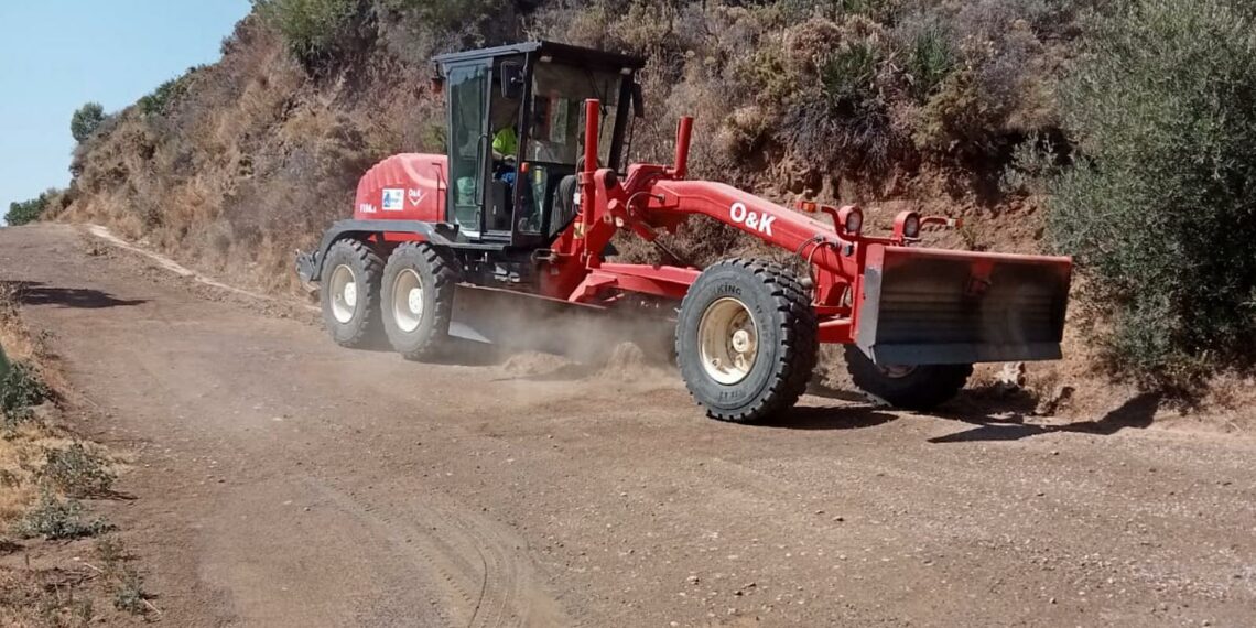 Mijas avanza en la mejora de caminos rurales tras el invierno más activo en reparaciones