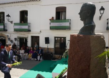 Moreno, en los actos del 140 aniversario de Blas Infante: «Andalucía no puede callar en la defensa de sus intereses»