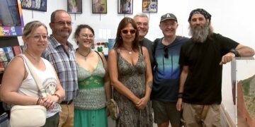 La Oficina de Turismo de Mijas se convierte en escaparate del arte local