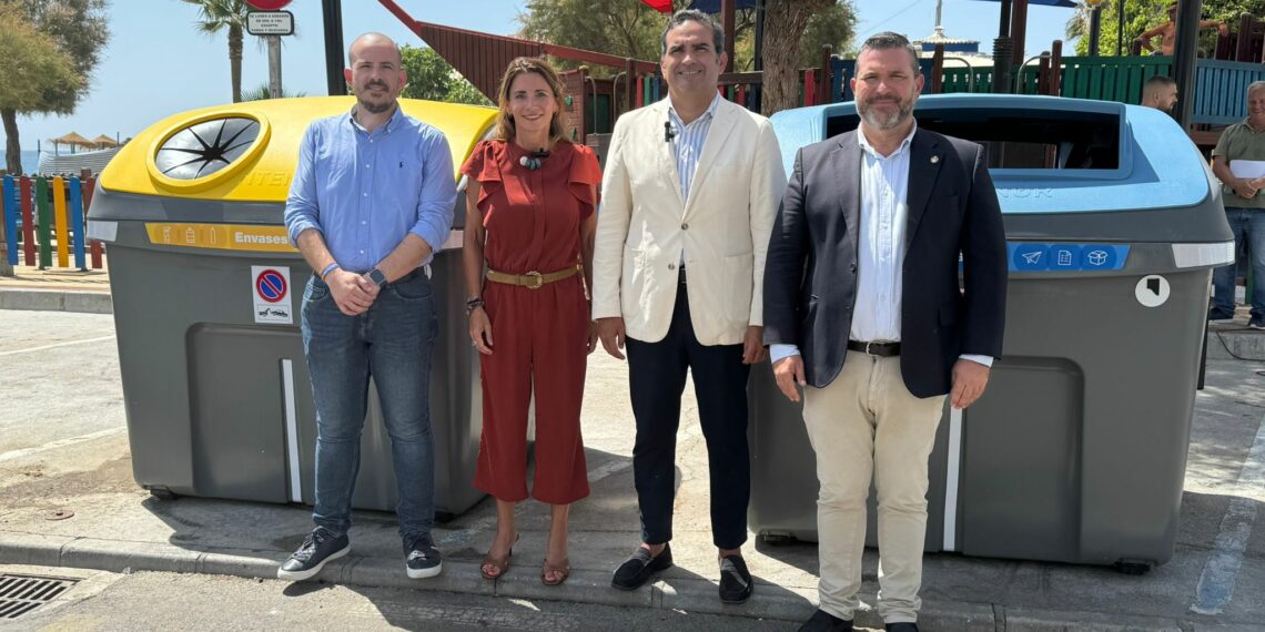 Mijas y la Mancomunidad inician un plan de renovación de 1.500 contenedores de reciclaje hasta abril