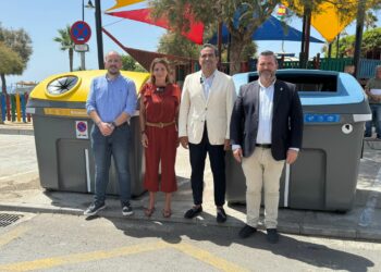 Mijas y la Mancomunidad inician un plan de renovación de 1.500 contenedores de reciclaje hasta abril