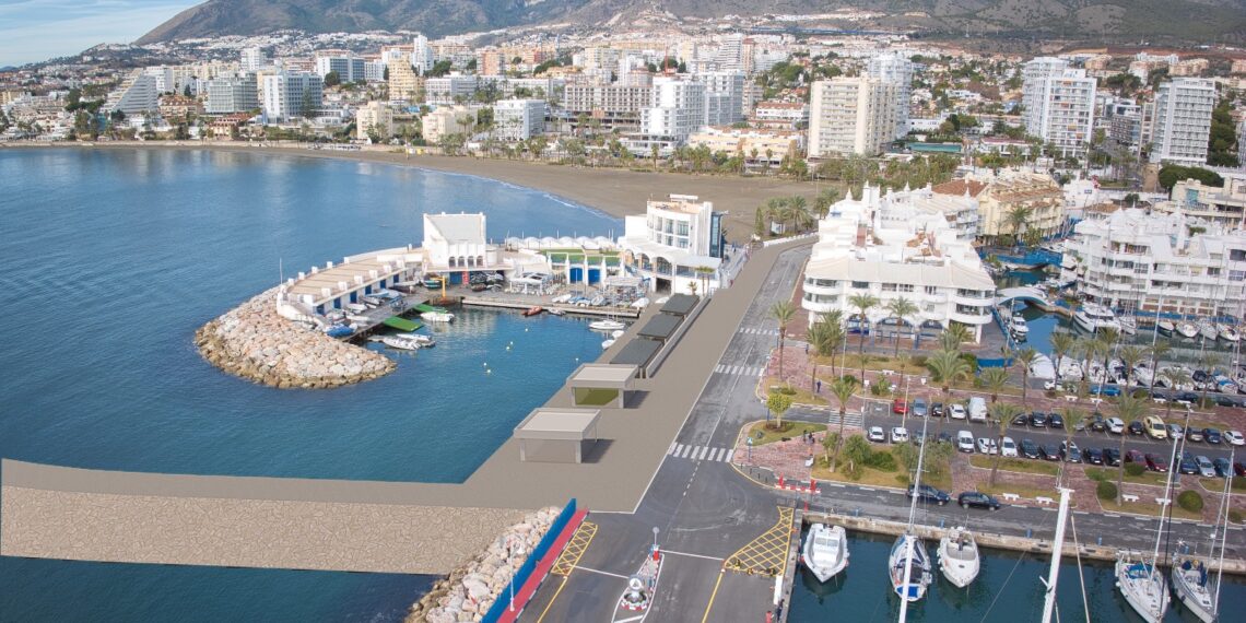 Avanza el proyecto del Nuevo Dique en el Puerto Deportivo de Benalmádena