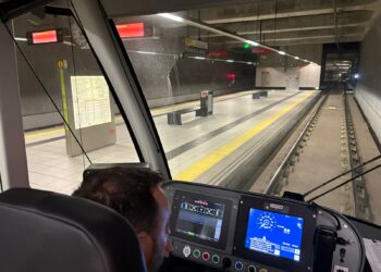 Comienzan las primeras pruebas en circulación de los dos nuevos trenes del Metro de Málaga