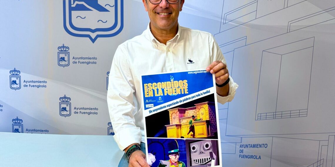 El parque de España de Fuengirola acoge este jueves el espectáculo de títeres para toda la familia ‘Escondidos en la fuente’