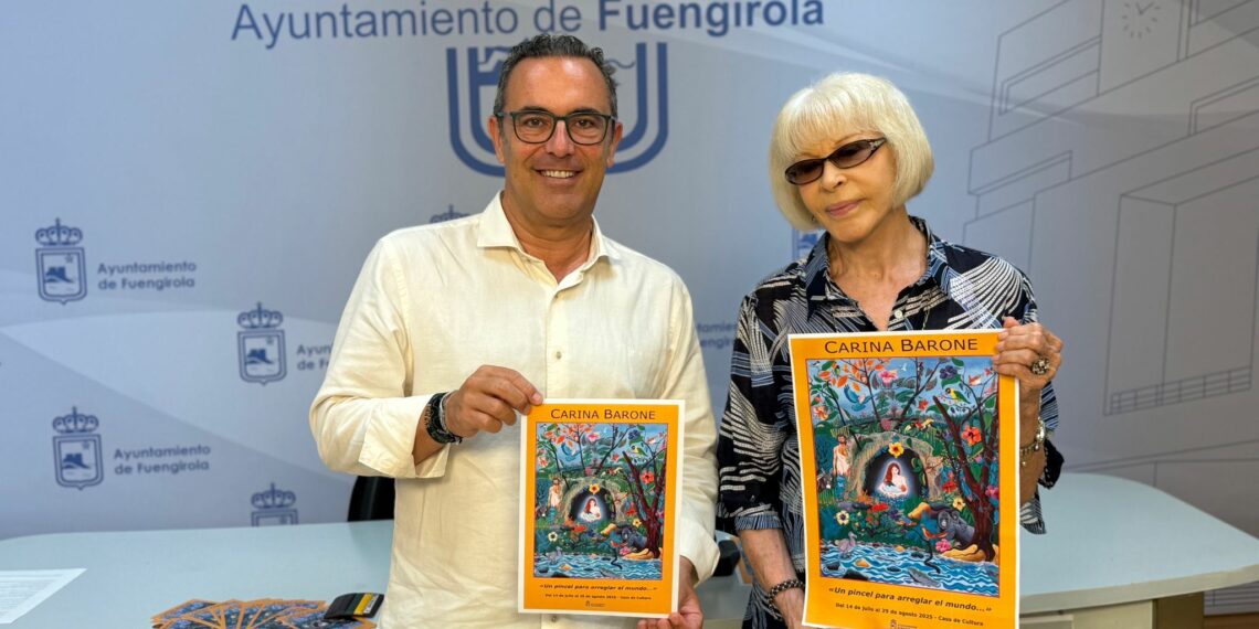Carina Barone expone en la Casa de Cultura de Fuengirola ‘Un pincel para arreglar el mundo’
