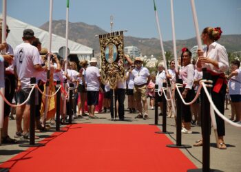 Todo listo para los actos religiosos de la Virgen del Carmen, declarada Fiesta de Singularidad Turística de la provincia