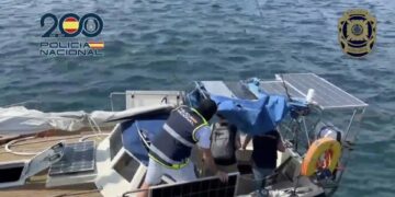 Interceptados 1.680 kilos de cocaína de una red asentada en Torremolinos que utilizaba veleros para el tráfico marítimo