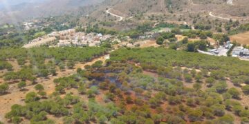 Extinguido el incendio forestal en Fuente del Acebuche, Alhaurín el Grande