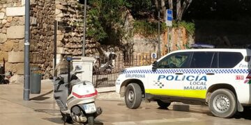 Detenido un hombre por tocamientos a una turista en el centro de Málaga