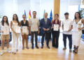La Diputación reconoce a los seis alumnos con los mejores expedientes académicos de ESO y Bachillerato de la provincia