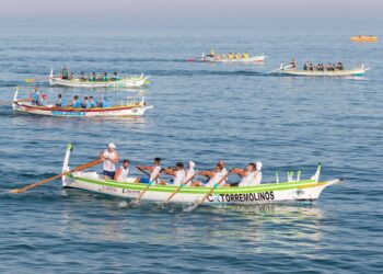 El Rincón del Sol acoge este sábado el Gran Premio Torremolinos de la Liga Provincial de Barcas de Jábega
