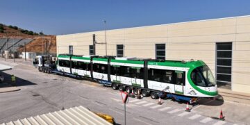 Metro de Málaga recibe la tercera y última unidad que aumenta su flota a 21 trenes