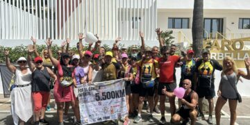 El reto solidario de José Antonio llega a la Costa del Sol: una ruta de 5.500 kilómetros contra el cáncer infantil