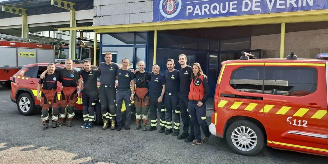 Los bomberos del Consorcio Provincial desplazados a Ourense regresan a casa