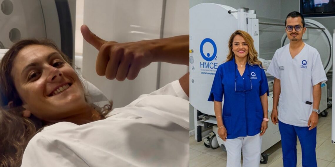 Natalia Fischer: «Gracias al Centro Hiperbárico de Estepona pude recuperarme en tan solo un mes»