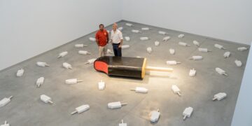 El Mirador del Carmen exhibe un mítico helado de 3.000 kilos elaborado en mármol