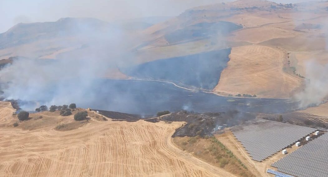 Declarado un incendio forestal en Ronda