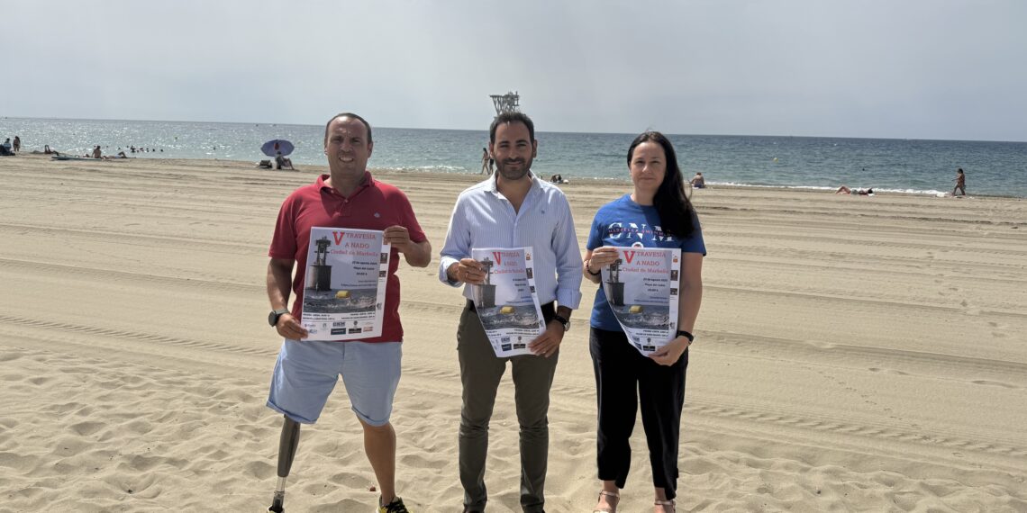 La playa El Cable acogerá este sábado la V Travesía a Nado ‘Ciudad de Marbella’