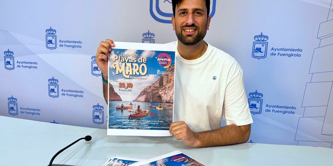 Fuengirola organiza una excursión para practicar kayak en las Playas de Maro dirigida a jóvenes de 16 a 35 años