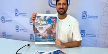 Fuengirola organiza una excursión para practicar kayak en las Playas de Maro dirigida a jóvenes de 16 a 35 años